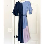 Hutch  Anthropologie Colorblock Wrap Dress Photo 4