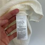 Madewell  Lakeline Popover Shirt in Clip-Stripe Off-White - Size S Photo 5