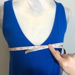 City Streets NWOT Royal Blue Sleeveless V Neck Tank Dress New Photo 4