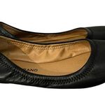 Lucky Brand  Erin Black Leather Ballet Flats 7.5 Photo 1