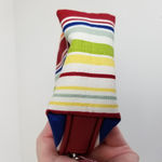 Longaberger  HOMESTEAD STRIPED COIN PURSE POUCH Photo 3