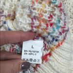 Charming Charlie Rainbow Chunky Knit Sweater Photo 2