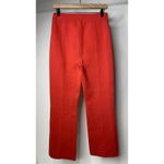 White+Warren Women's Large Pants Pull On Red Knit Thick Cotton Blend Boot Cut Photo 1