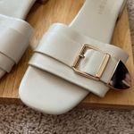 Madden Girl Women's Avaa Flat Sandals in Bone Paris Photo 2