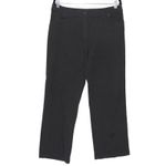 Max Mara Charcoal Gray Virgin Wool Wide Leg Ankle Length Pant Size 16 Photo 1