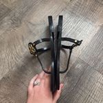 Tory Burch Miller Black Patent Leather Thong Sandals Women’s Size 6 Photo 2