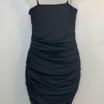 Black Bodycon Spaghetti Strap Mini Party Dress Size Medium Photo 1