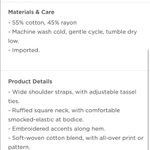 Old Navy Smocked Tie-Shoulder Gingham Sleeveless Top Size XL Photo 2