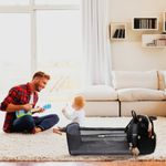 Akshomz Diaper Bag Backpack with Changing Station, Black Tan NEW Photo 6