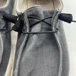 Hey Dude  Size 10 Wendy Chambray Off Black Comfort Loafer Shoes Lightweight Women Photo 5