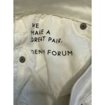 Aritzia Denim Forum Jeans Sz 25x28L Twiggy High Rise Flare White Spring Festival Photo 6