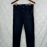 AG Adriano Goldschmied  The High‎ Rise Stevie Ankle Jeans Dark Wash Size 30 NWT Photo 2