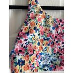 Kulani Kinis  Womens‎ Small Lily Long Crop Floral Bikini Top NEW Photo 1