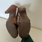 Aerosoles  Vivacity Brown Slingback Heeled Sandals Comfort Faux Leather Size 6.5 Photo 3