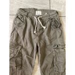 One Teaspoon  Safari Cargo Pants Olive Green Women's Size 27 Cotton Drawstring Photo 1