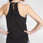 Athleta Black Dunes Eyelet Tank Top Photo 1