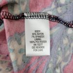 Dana Buchman  Red Floral Faux Wrap Dress – Size L, Stretchy‎ & Lined Photo 5