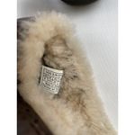 UGG  Women's Brown Leather Mules Shoes/ Slip On Size 6 SKU 4058 Photo 6