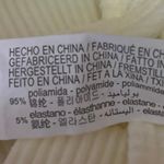 Stradivarius White Ribbed Knit Racerback Sleeveless Cami Camisole Tank Top Sz XS Photo 3