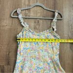 ZARA  Floral Printed A Line Ruffle Summer Mini Dress S Photo 6