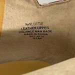 Nine West Womens Lottie Wedge Platform Shoes Zip Up Brown Leather Size 9.5M Photo 8