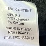 Princess Polly NEW  Magee Black Faux Vegan Leather Mini Cargo A-line Skirt Size 6 Photo 4