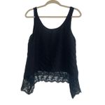 American Eagle ✨ Navy Lace Hem Sz Small Tank Top✨ Photo 2