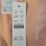 NWT J.Crew Ribbed Curved Waist Cheeky String Bikini Bottom Petal Powder Pink Photo 3