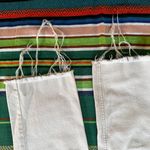 Topshop 'Straight' jeans with raw hem in white size W26 L30 Photo 1