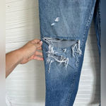 We The Free Maggie Mid Rise Distressed Jeans Button Fly Ripped Denim Size 28 Photo 4