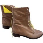 Cole Haan Tan Leather Lace-Up Ankle Boots 10B SKU 7174 Photo 3