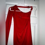 Pretty Little Thing One shoulder mini dress / buckles Photo 1