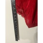 Torrid  2 Red Lace Rhinestone Strap‎ Thong Bodysuit Lingerie 2x 18 20 NWT Photo 5