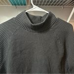 The North Face Gray Textured Turtleneck Pullover XS Photo 3