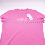 Lady Hagen  HERO Pink Ribbon Collection Breast Cancer Awareness Tee Size Large Photo 8