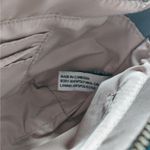 Nine West  Women Mini Satchel Crossbody Handbag Teal Green Gold Chain Strap Purse Photo 8