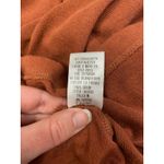 Hudson Gray Button Up Blouse in Rust Size M Photo 7