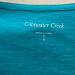 Coldwater Creek FINAL MARKDOWN  crocheted front tank top Small Photo 2