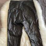 SheIn Leggings Womens  Faux Leather Stretch size small like new Photo 2