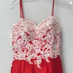 JJ's House Evening Gown Prom Strap Strapless Princess Neck Sequin Lace Cutout 4 Photo 6