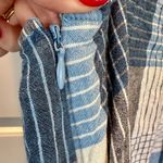 Urban Outfitters  Blue & Gray Romana Plaid Linen Shift Overall‎ Dress Size XS Photo 6