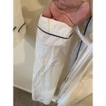 Victoria's Secret Victoria’s Secret Women’s Robe M/L White Cotton Belted Crest Logo Lightweight Photo 5