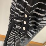 White House | Black Market NWT striped, square neck, ruched dress Size Large Photo 2