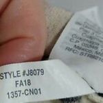 J.Crew MERCANTILE ANIMAL PRINT PULLOVER CREW NECK SWEATER TOP XS Photo 7