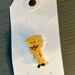 Gold and Red Character Brooch “Diamond Guy” Photo 0