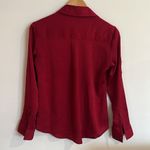 EXPRESS Petite Slim Fit Red Portofino Shirt Photo 7