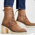 Free People Dylan Women’s Lace Up Suede Boots Photo 10