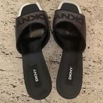 DKNY NWOB Britta Sequin Open Toe Dress Mules Photo 3