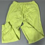 Nike ‘Light Lemon Twist’ Fleece Joggers Sweats Sweatpants Pants Bottoms Size L 🤍 Photo 4