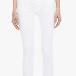 MOTHER Denim MOTHER- The Mid Rise Dazzler Ankle White Size 28 Photo 0